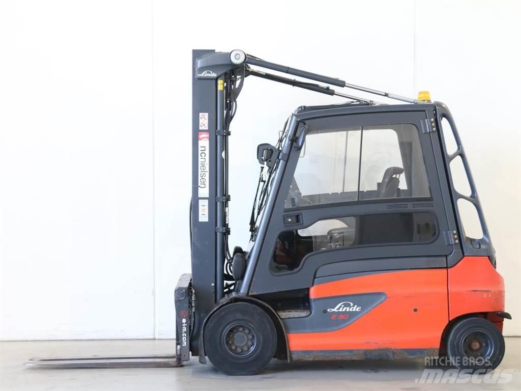 Linde E30L/387 Elektrikli forkliftler