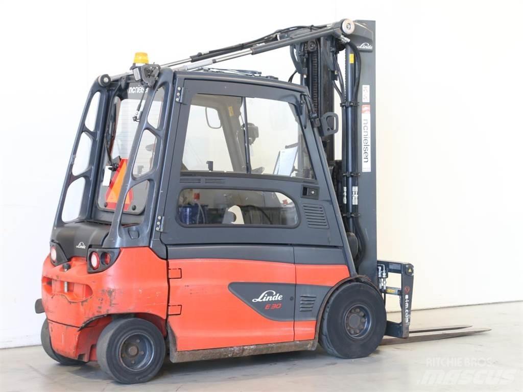 Linde E30L/387 Elektrikli forkliftler