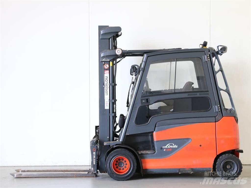 Linde E35HL/387 Elektrikli forkliftler