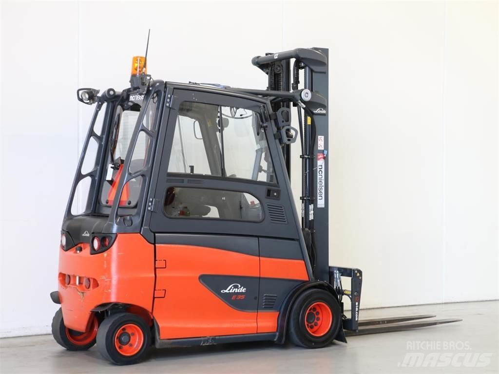 Linde E35HL/387 Elektrikli forkliftler