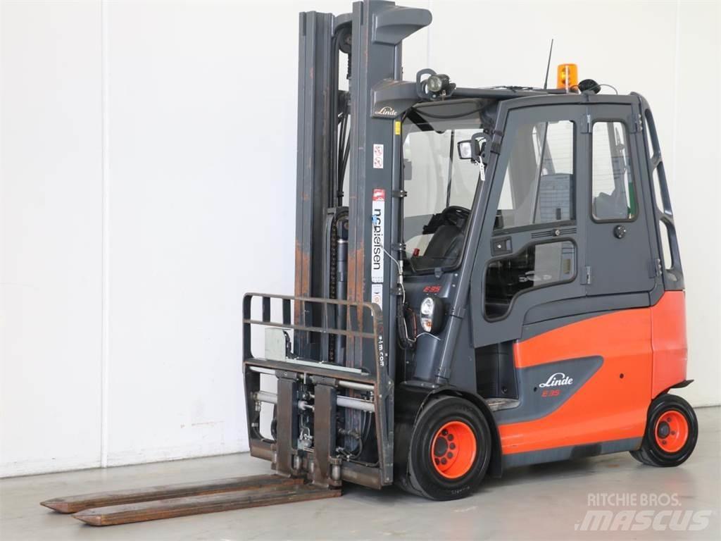Linde E35HL/387 Elektrikli forkliftler