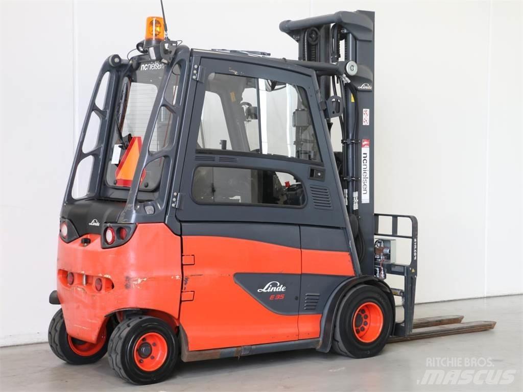 Linde E35HL/387 Elektrikli forkliftler