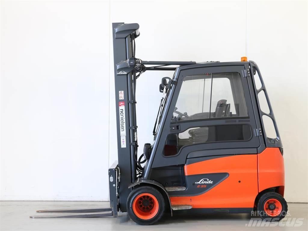 Linde E35HL/387 Elektrikli forkliftler