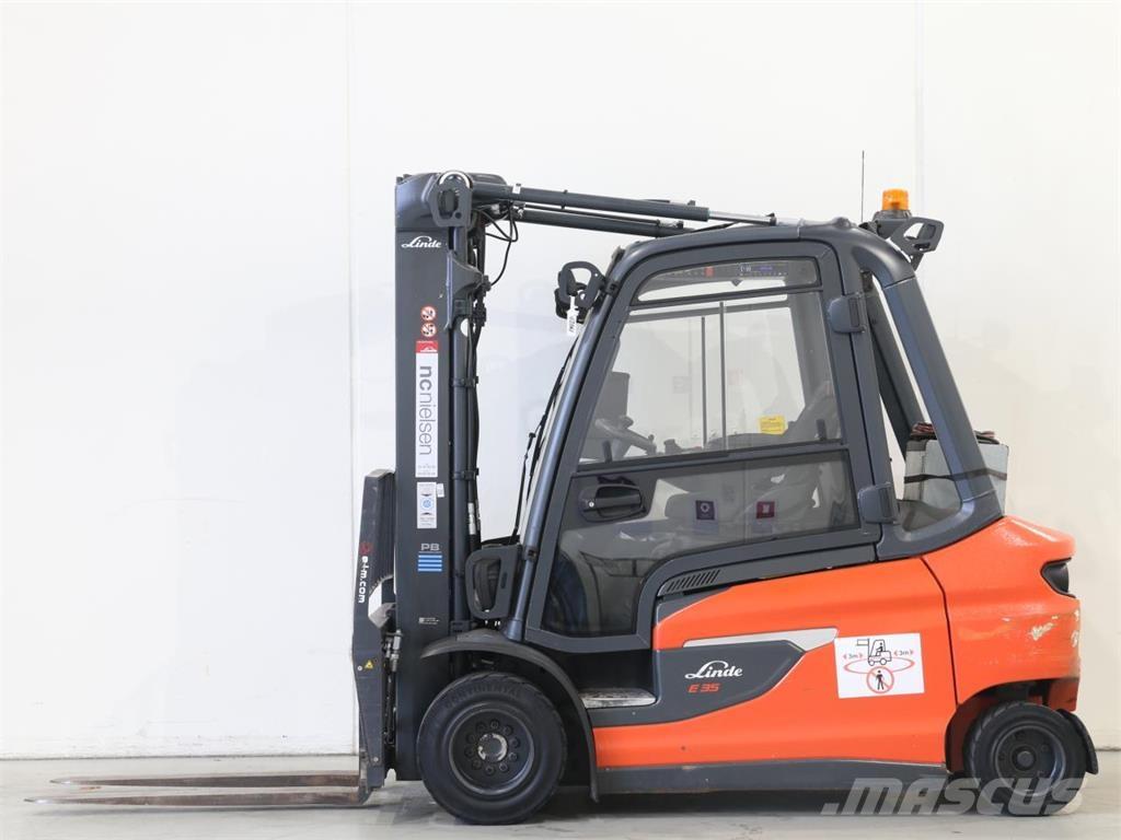 Linde E35L/1252-01 Elektrikli forkliftler