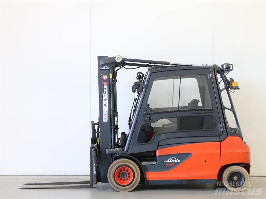 Linde E35L/387 Elektrikli forkliftler
