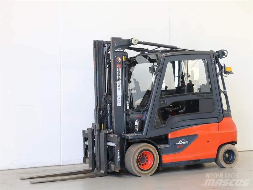 Linde E35L/387 Elektrikli forkliftler