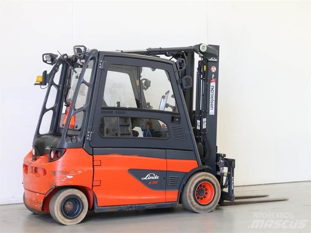 Linde E35L/387 Elektrikli forkliftler
