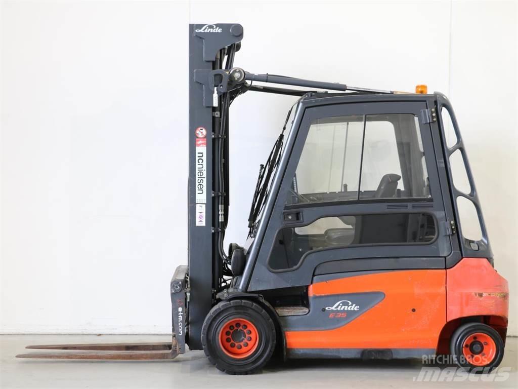 Linde E35L/387 Elektrikli forkliftler