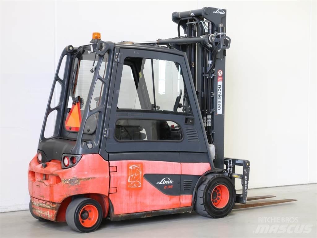 Linde E35L/387 Elektrikli forkliftler