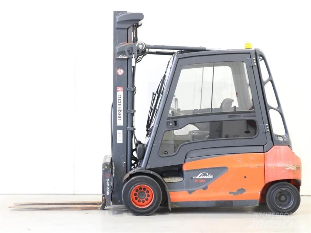 Linde E35L/387 Elektrikli forkliftler