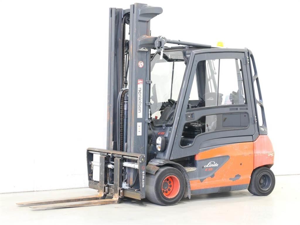 Linde E35L/387 Elektrikli forkliftler