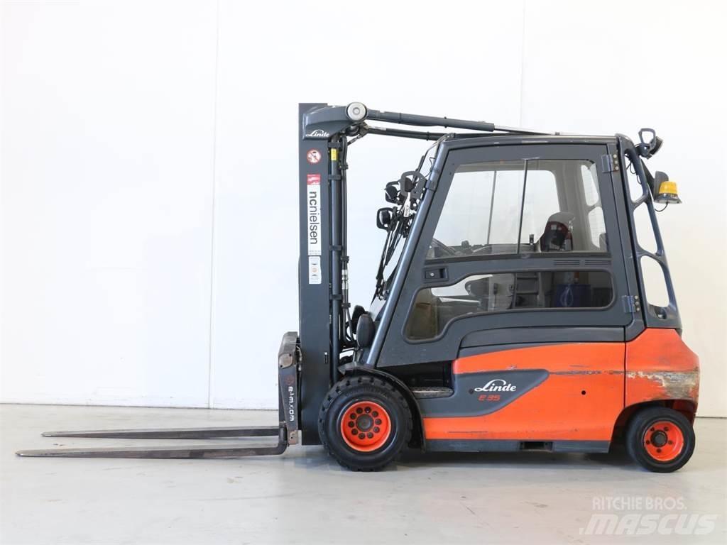 Linde E35L/387 Elektrikli forkliftler