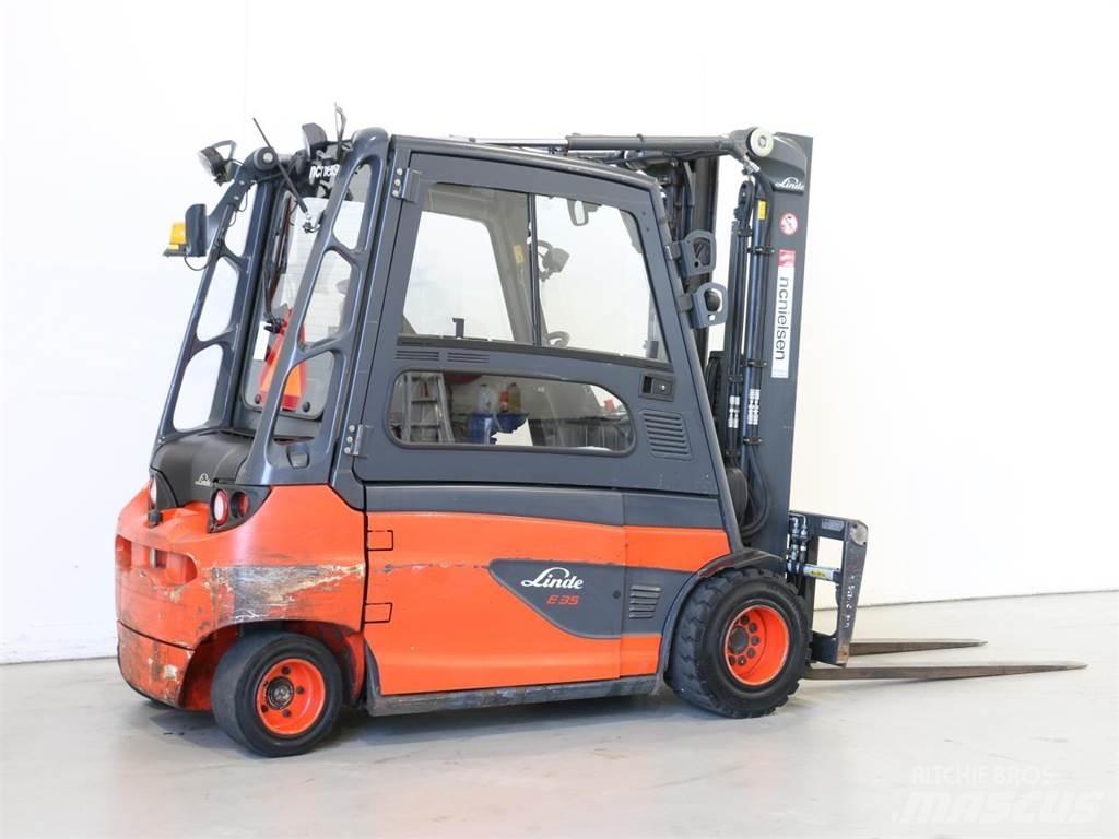 Linde E35L/387 Elektrikli forkliftler