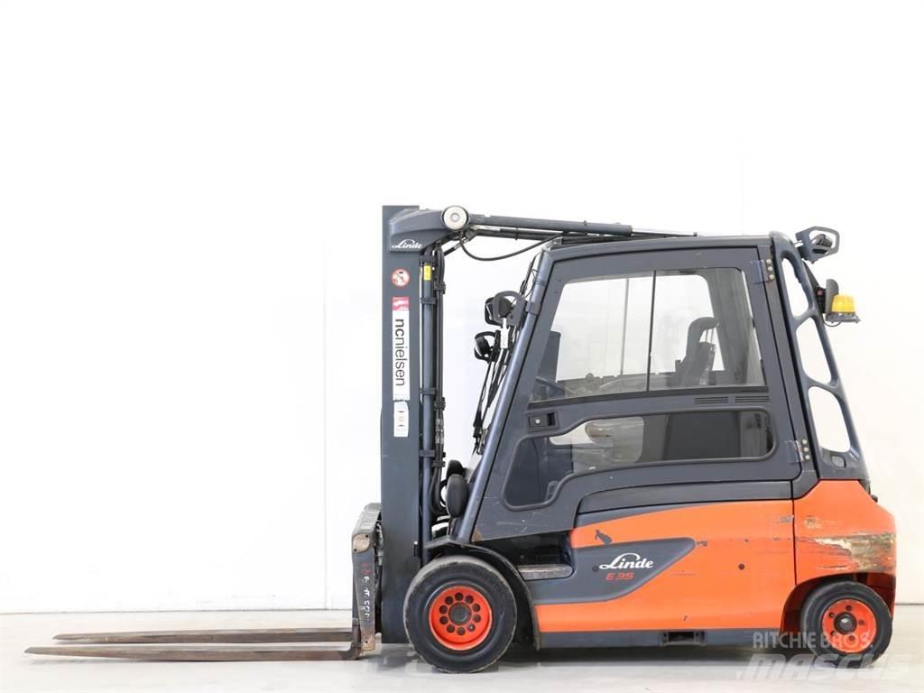 Linde E35L/387 Elektrikli forkliftler