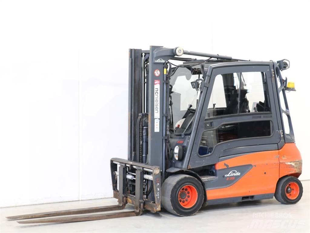 Linde E35L/387 Elektrikli forkliftler