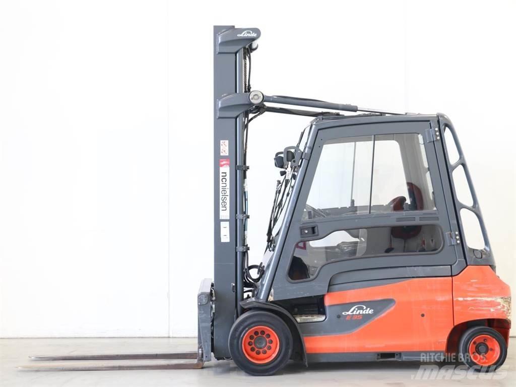 Linde E35L/387 Elektrikli forkliftler
