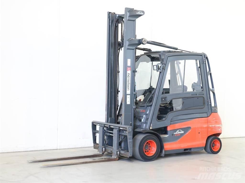 Linde E35L/387 Elektrikli forkliftler