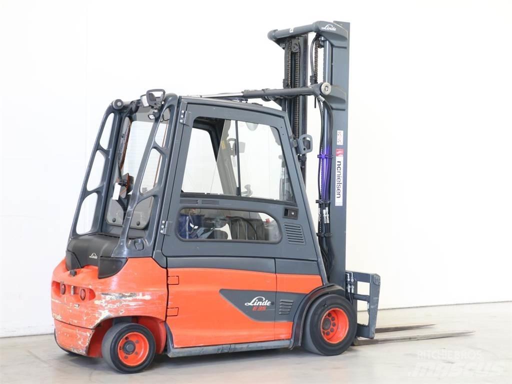 Linde E35L/387 Elektrikli forkliftler
