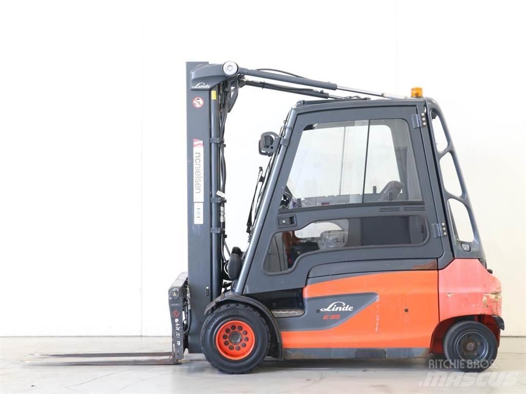 Linde E35L/387 Elektrikli forkliftler