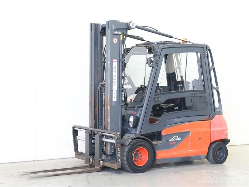 Linde E35L/387 Elektrikli forkliftler
