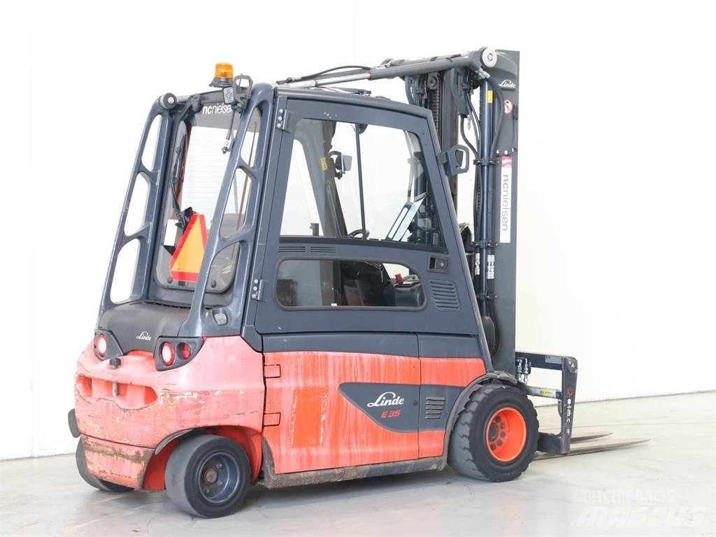 Linde E35L/387 Elektrikli forkliftler