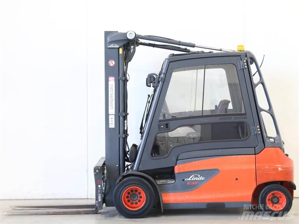 Linde E35L/387 Elektrikli forkliftler