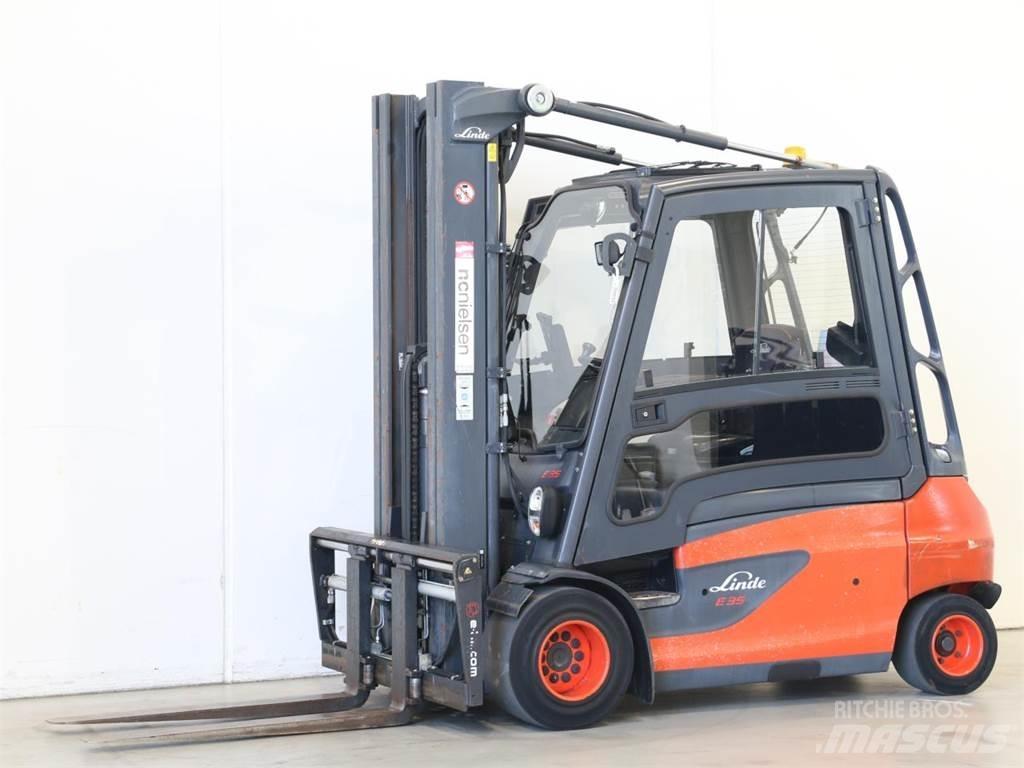 Linde E35L/387 Elektrikli forkliftler
