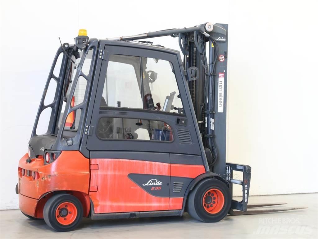 Linde E35L/387 Elektrikli forkliftler