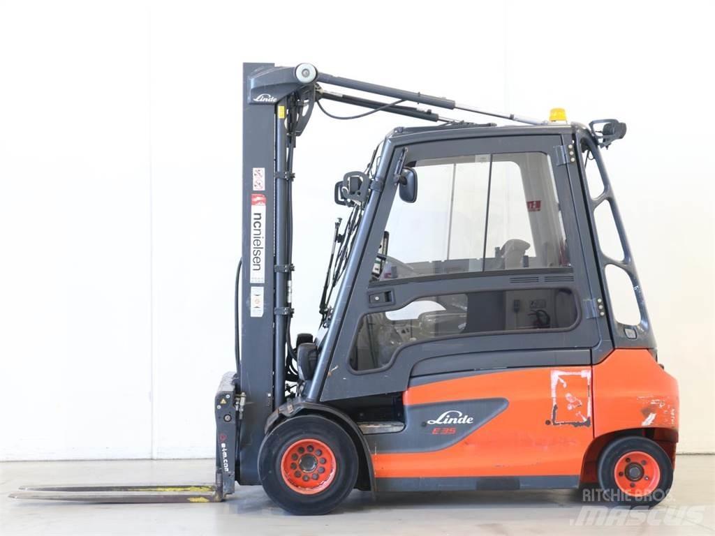 Linde E35L/387 Elektrikli forkliftler