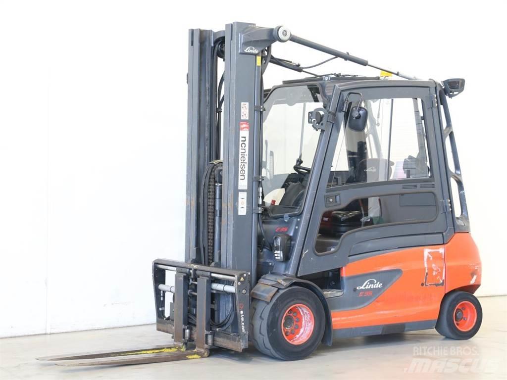 Linde E35L/387 Elektrikli forkliftler
