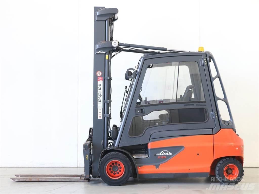 Linde E35L/387 Elektrikli forkliftler