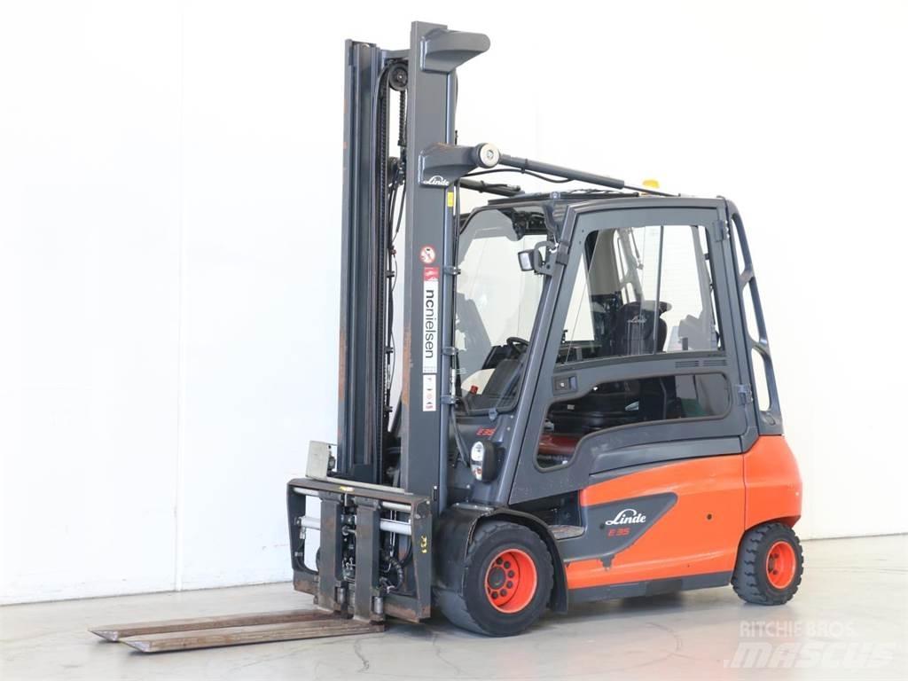 Linde E35L/387 Elektrikli forkliftler