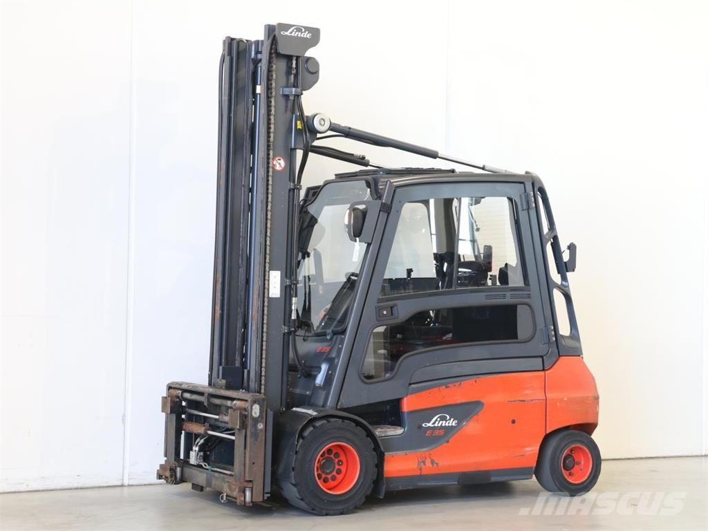Linde E35L/387 Elektrikli forkliftler
