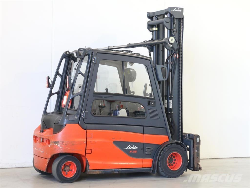 Linde E35L/387 Elektrikli forkliftler