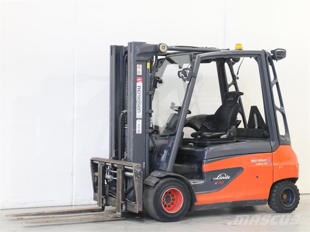 Linde E35L/387 Elektrikli forkliftler