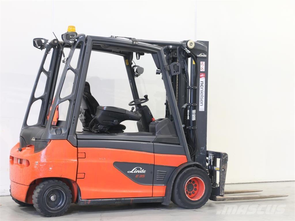 Linde E35L/387 Elektrikli forkliftler