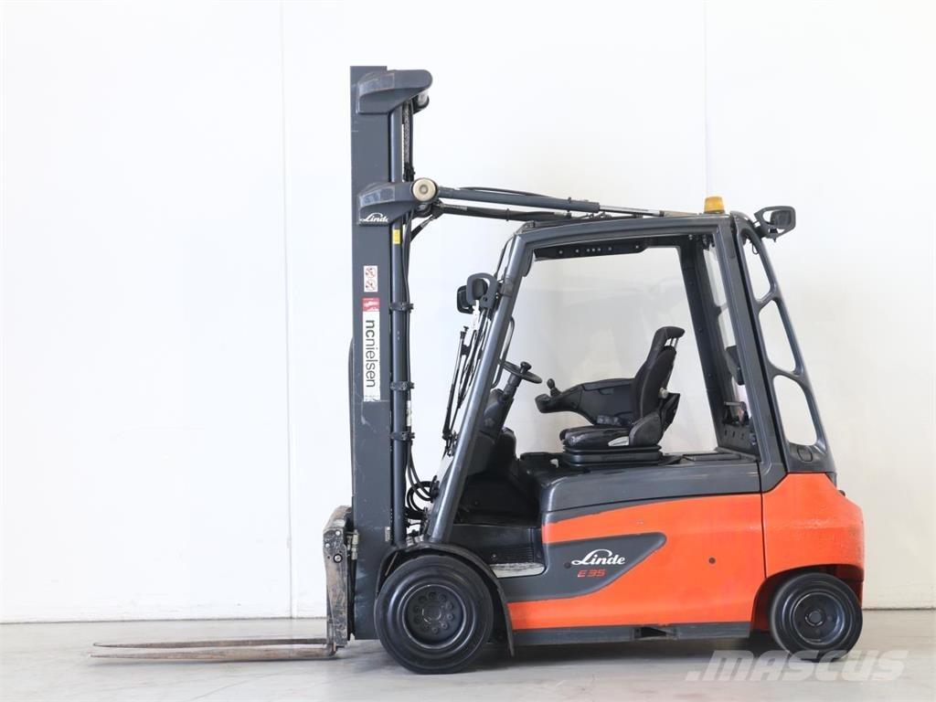 Linde E35L/387 Elektrikli forkliftler