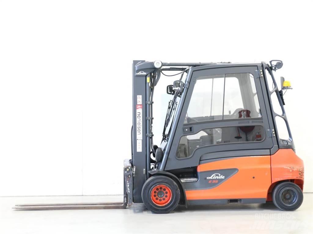 Linde E35L/387-01 Elektrikli forkliftler
