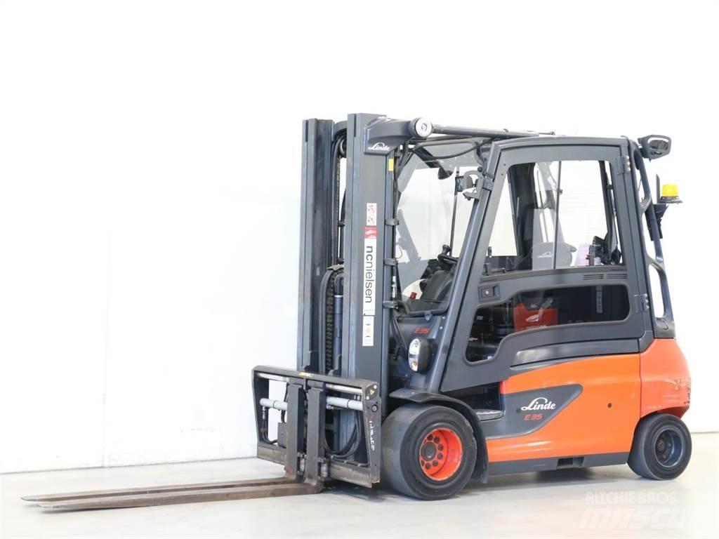 Linde E35L/387-01 Elektrikli forkliftler