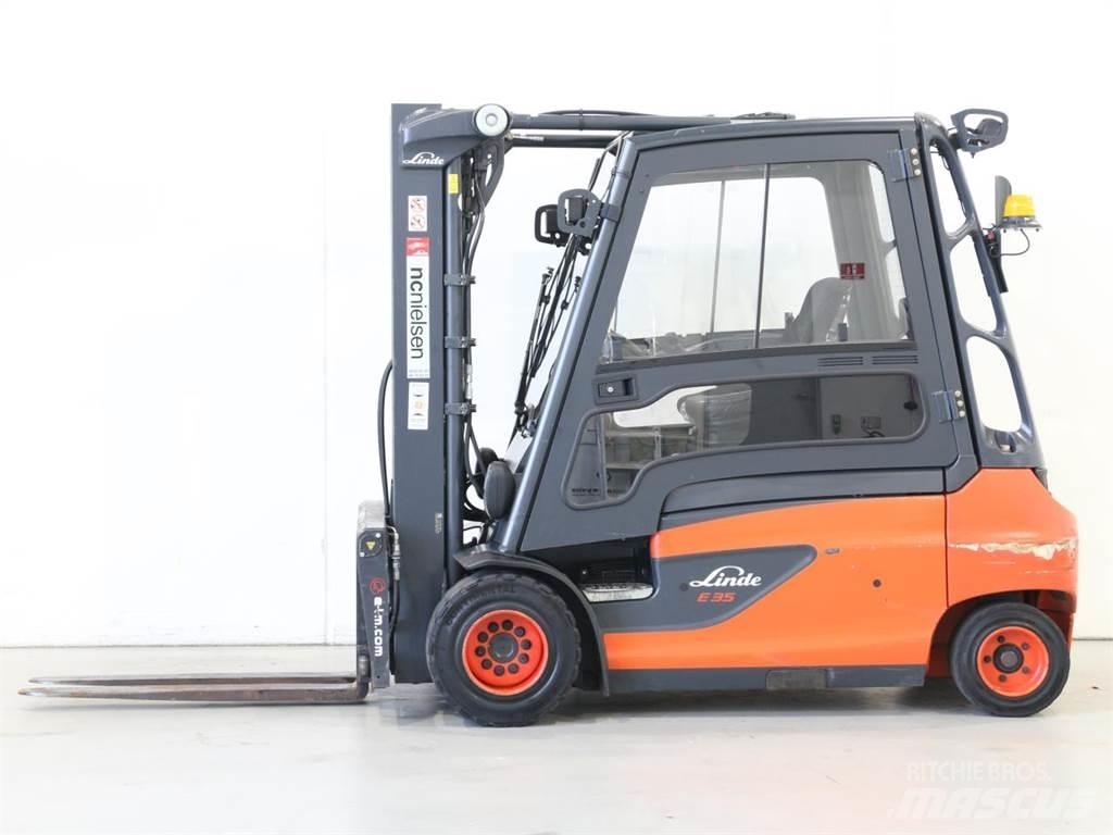 Linde E35L/387-01 Elektrikli forkliftler