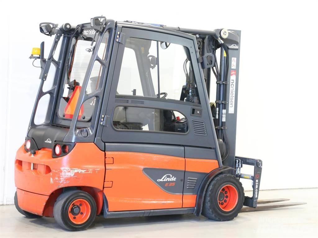 Linde E35L/387-01 Elektrikli forkliftler