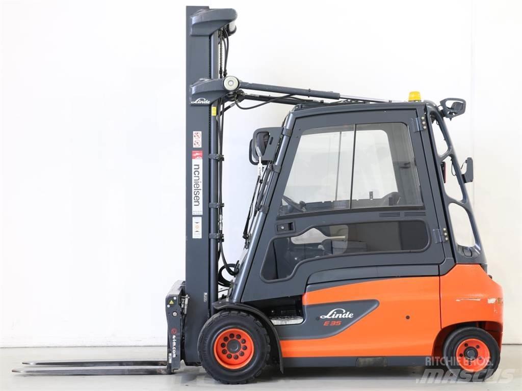 Linde E35L/387-01 Elektrikli forkliftler