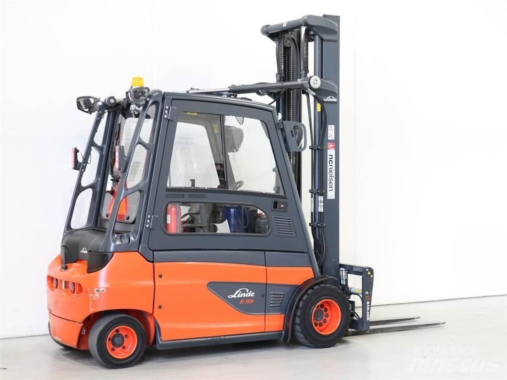Linde E35L/387-01 Elektrikli forkliftler