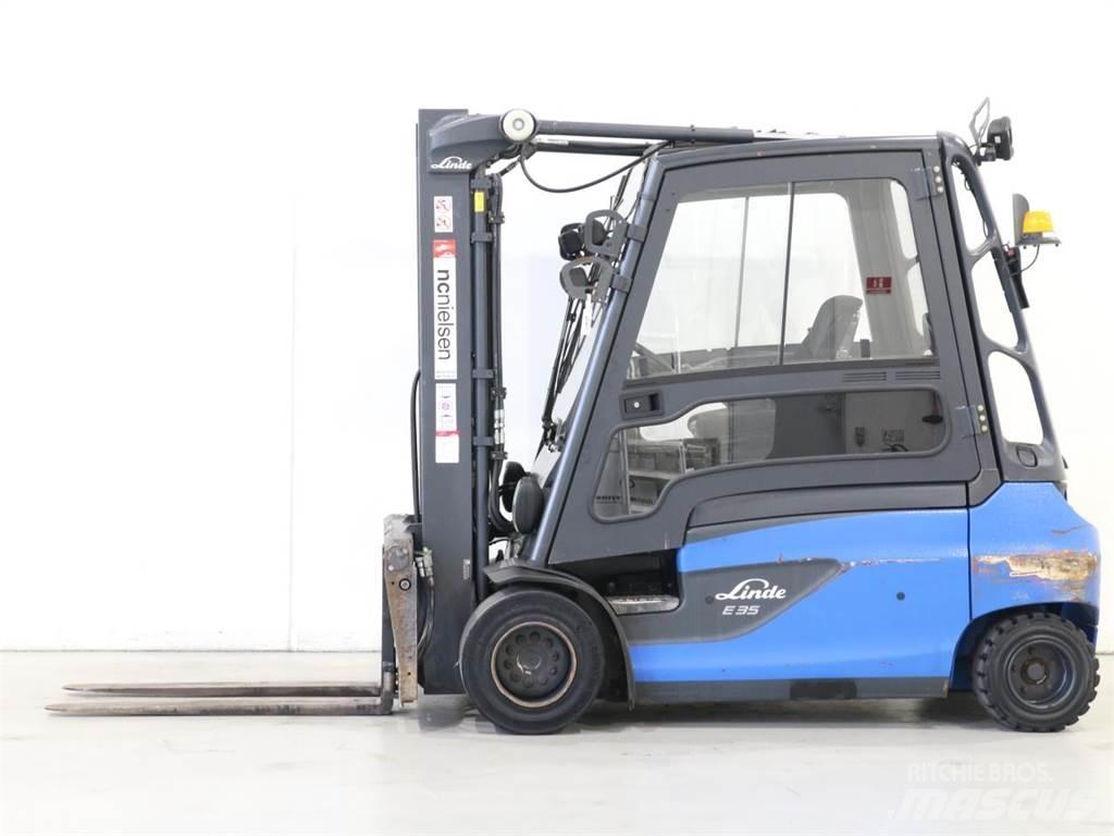 Linde E35L/387-01 Elektrikli forkliftler