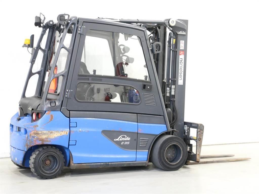 Linde E35L/387-01 Elektrikli forkliftler