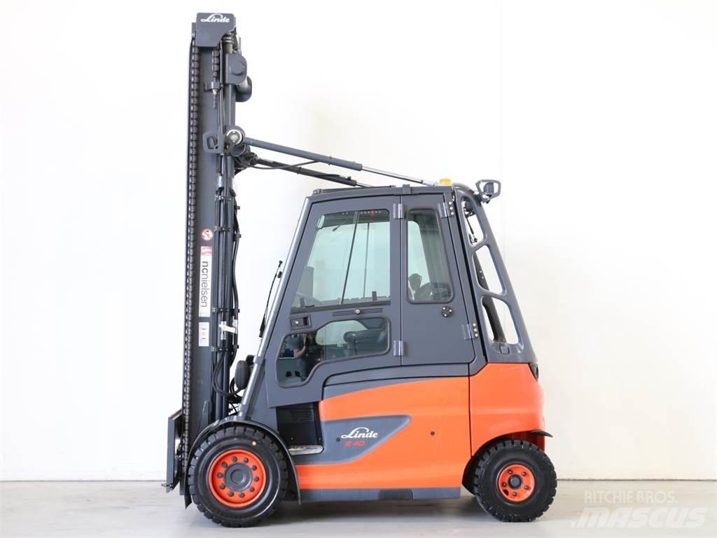 Linde E40/600H/388 Elektrikli forkliftler