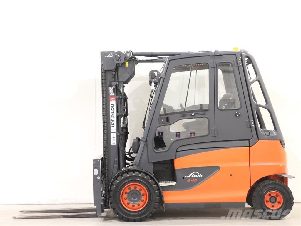 Linde E40/600H/388 Elektrikli forkliftler