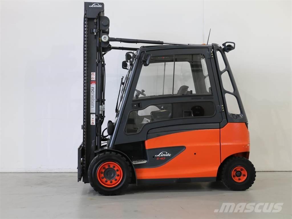 Linde E40/600HL/388 Elektrikli forkliftler