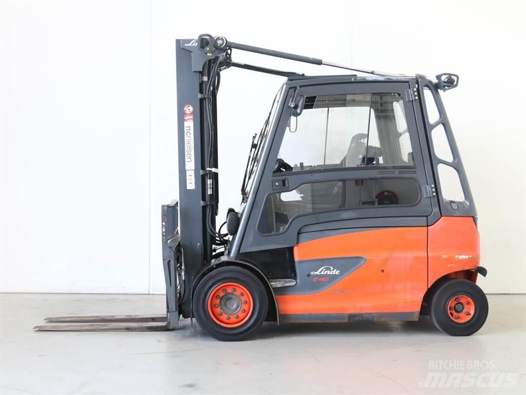 Linde E40/600HL/388 Elektrikli forkliftler