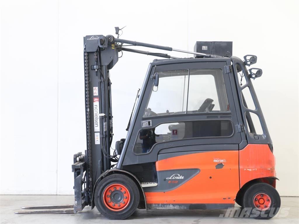 Linde E50HL/388 Elektrikli forkliftler